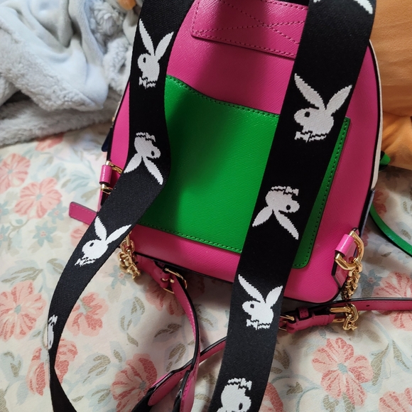 🎁Sold to my sister!🎁 Marc Jacob's snapshot backpack x Playboy - Picture 4 of 13